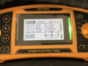 Electrical testing equipment
